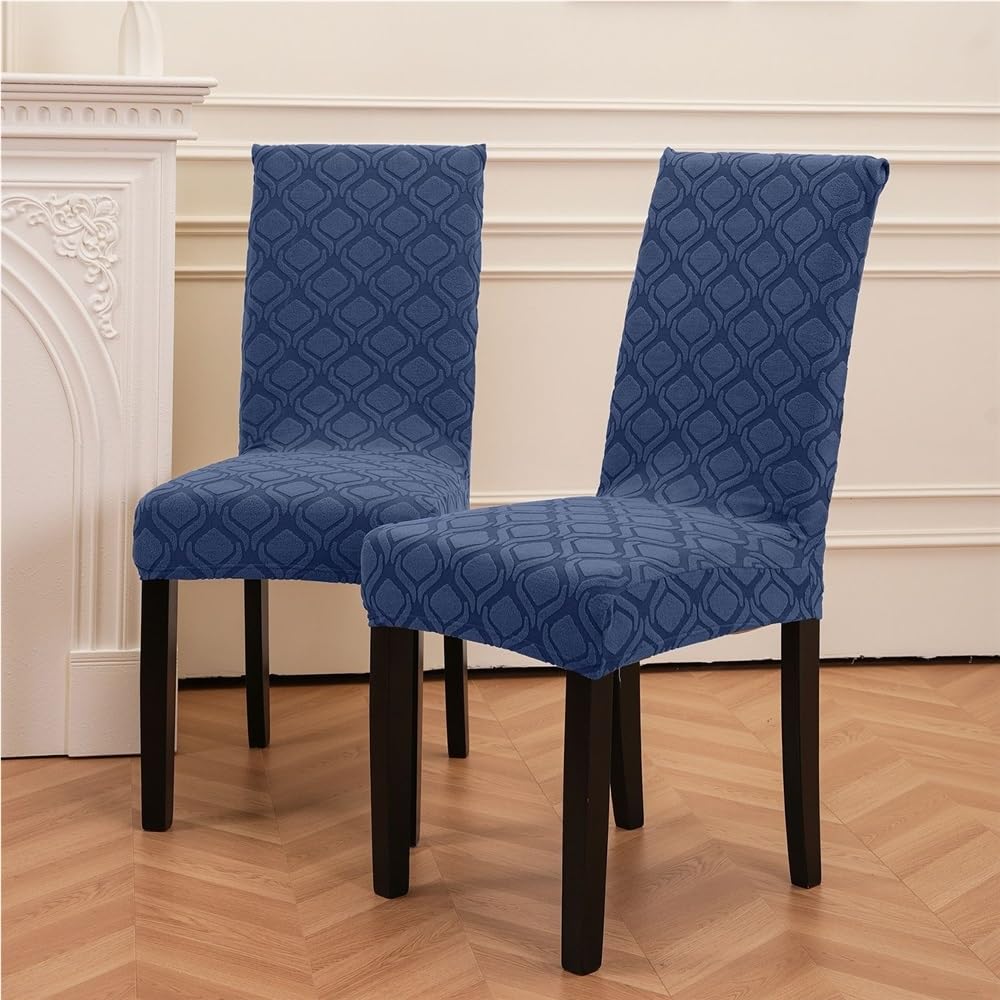 2/4/6 Uds Fundas Elásticas De Jacquard para Sillas Parsons De Comedor