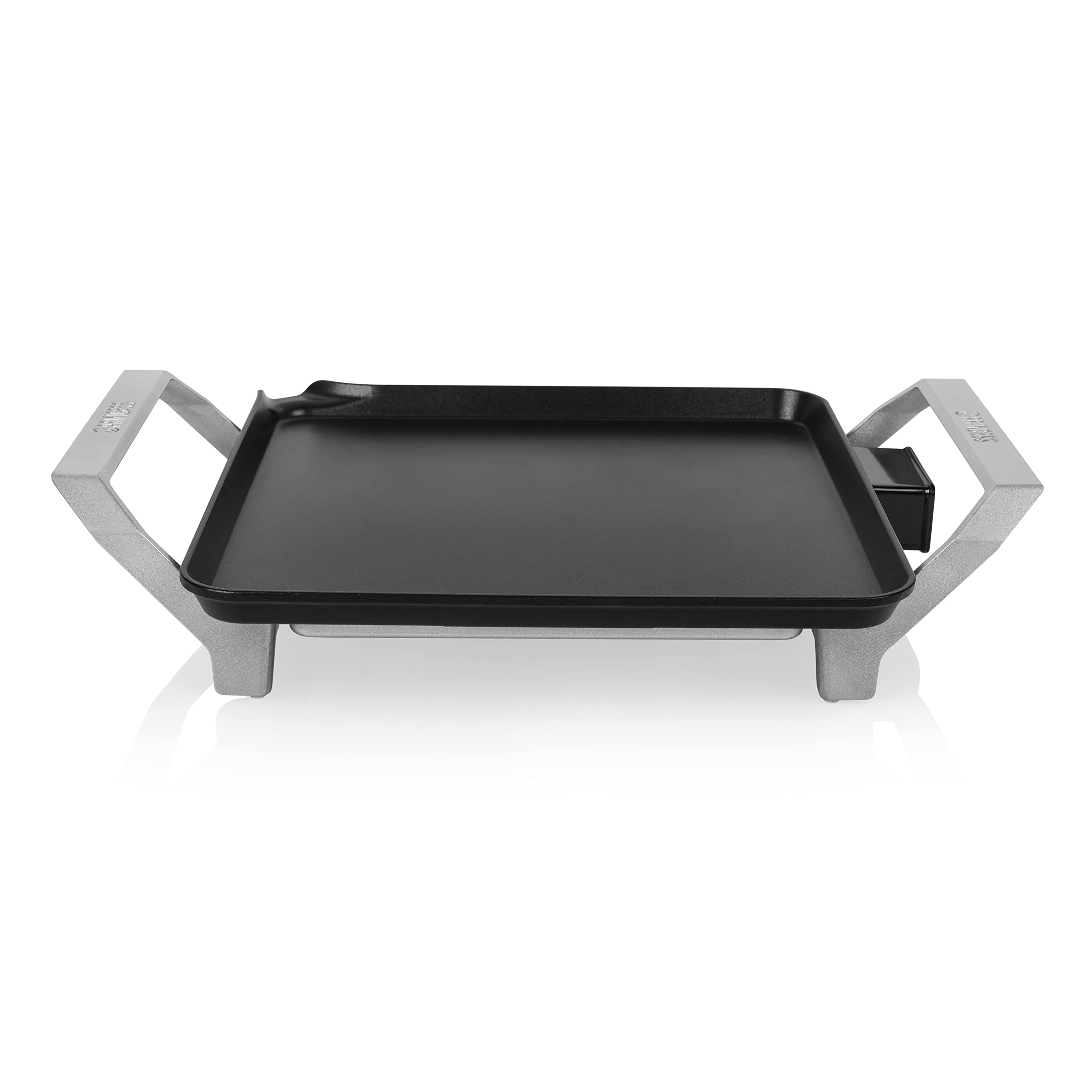 Princess 01.103090.01.001, Elektrische Tischgrills 28 cm x 28 cm Grillfläche Schwarz