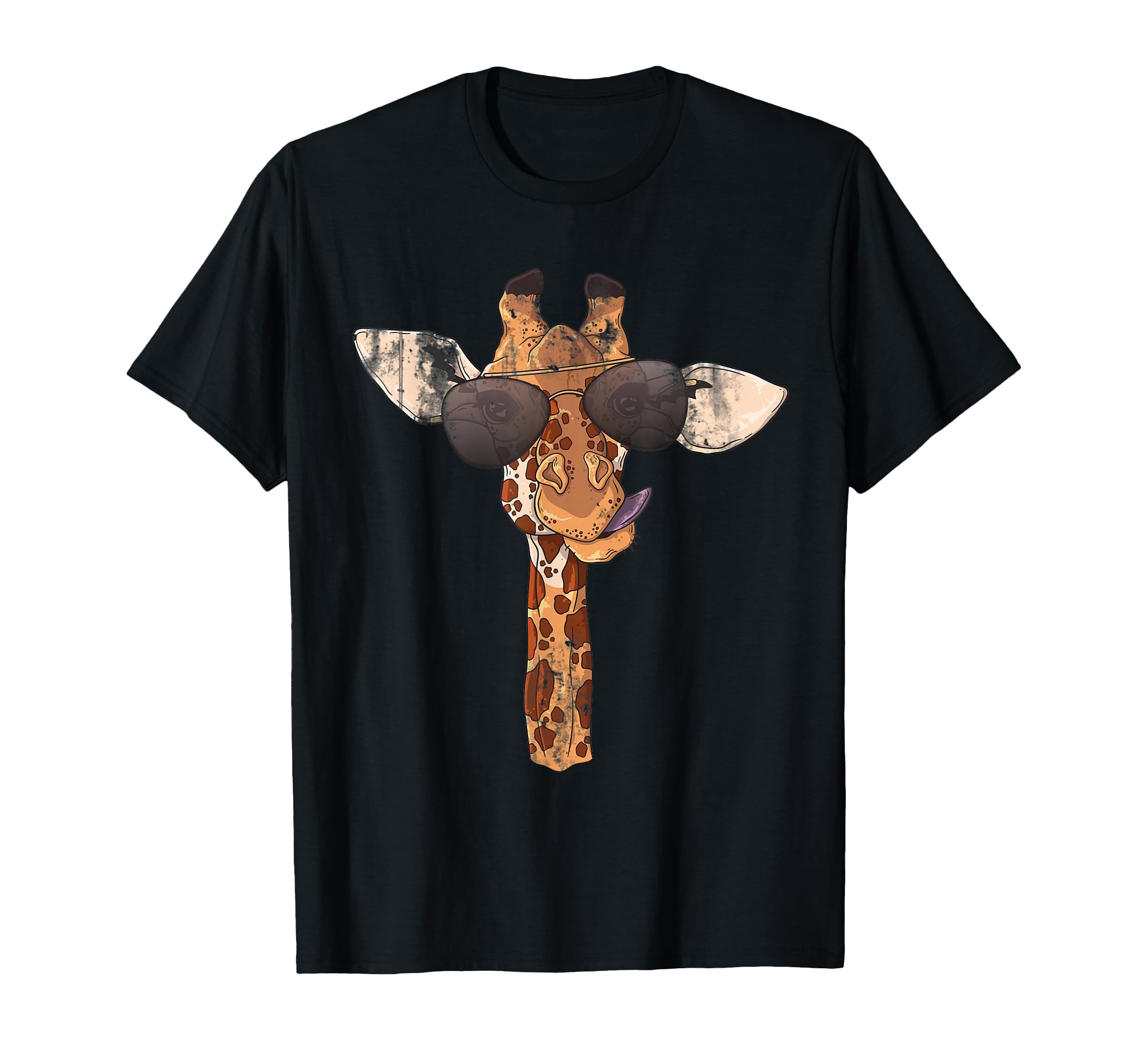 Sunglasses Giraffe T-Shirt