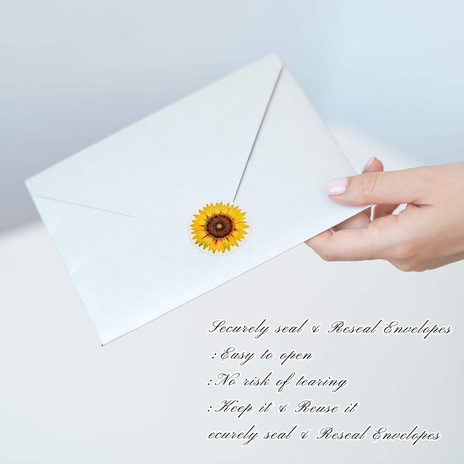 Sunflower Stickers, 1.5 Inch Sunflower Labels with 8 Sunflower Patterns Sunflower Stickers Rolls Self Adhesive Seals for Christmas Thanksgiving Party Decor Scrapbooking Cards Envelopes (1000 Pieces): Kitchen & Dining