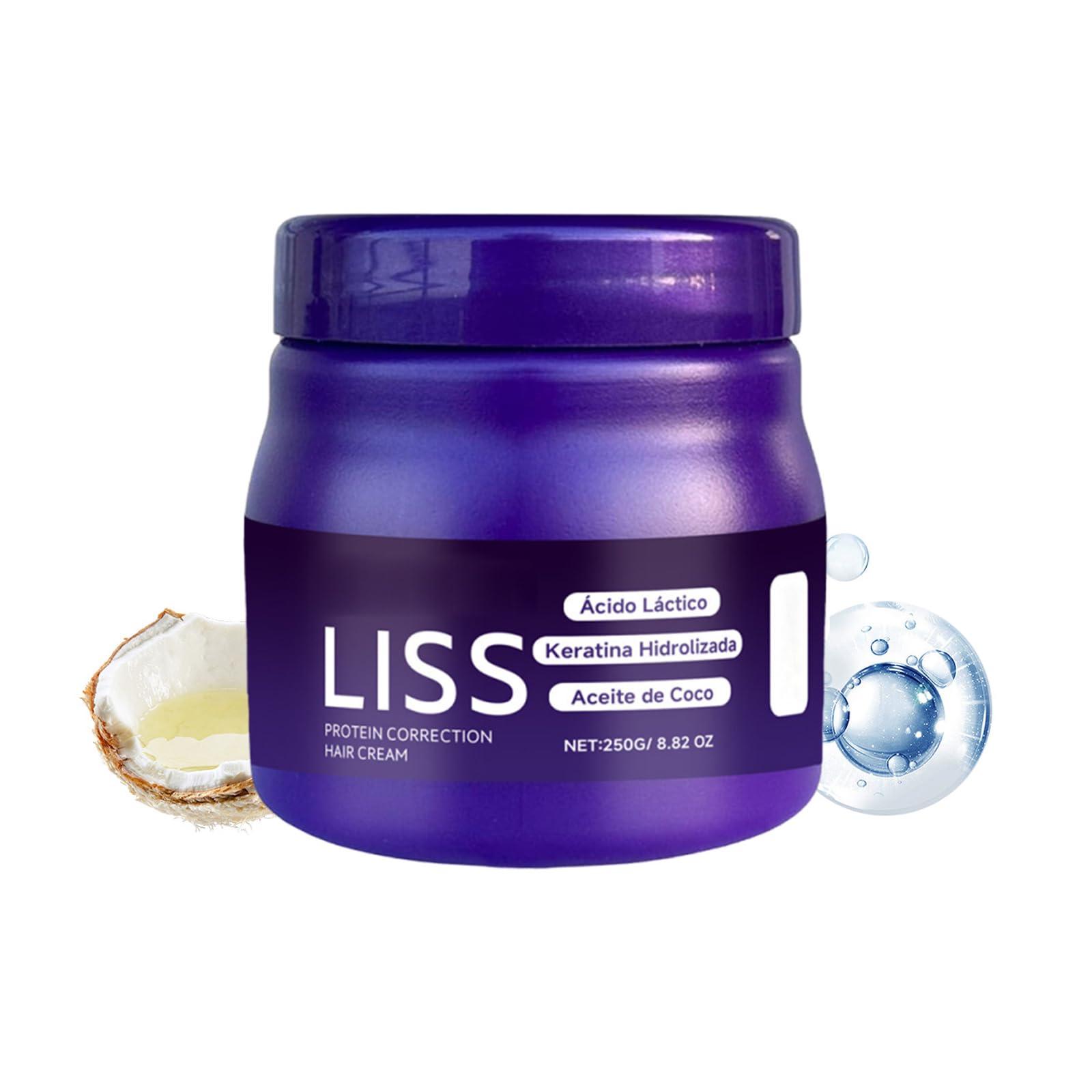 Amazon.com: Balekotty Liss Alisado, Crema Alisadora Hair