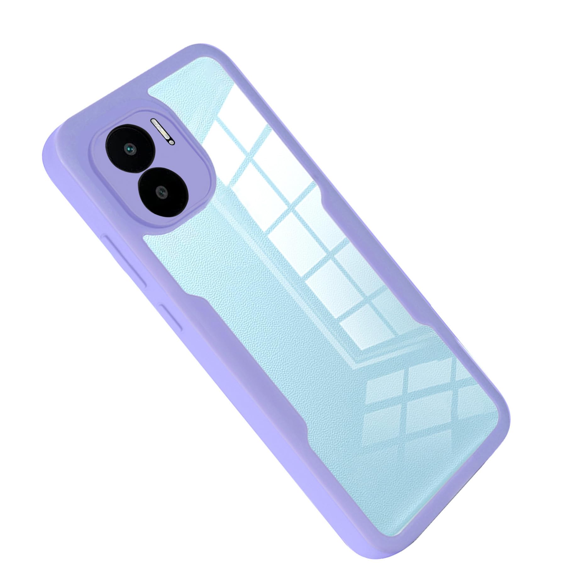 Cover 2in1 Per Xiaomi Redmi 10 5G – Protezione 360° Con Schermo Integrato – Antiurto, Viola – TPU + Plastica Rigida