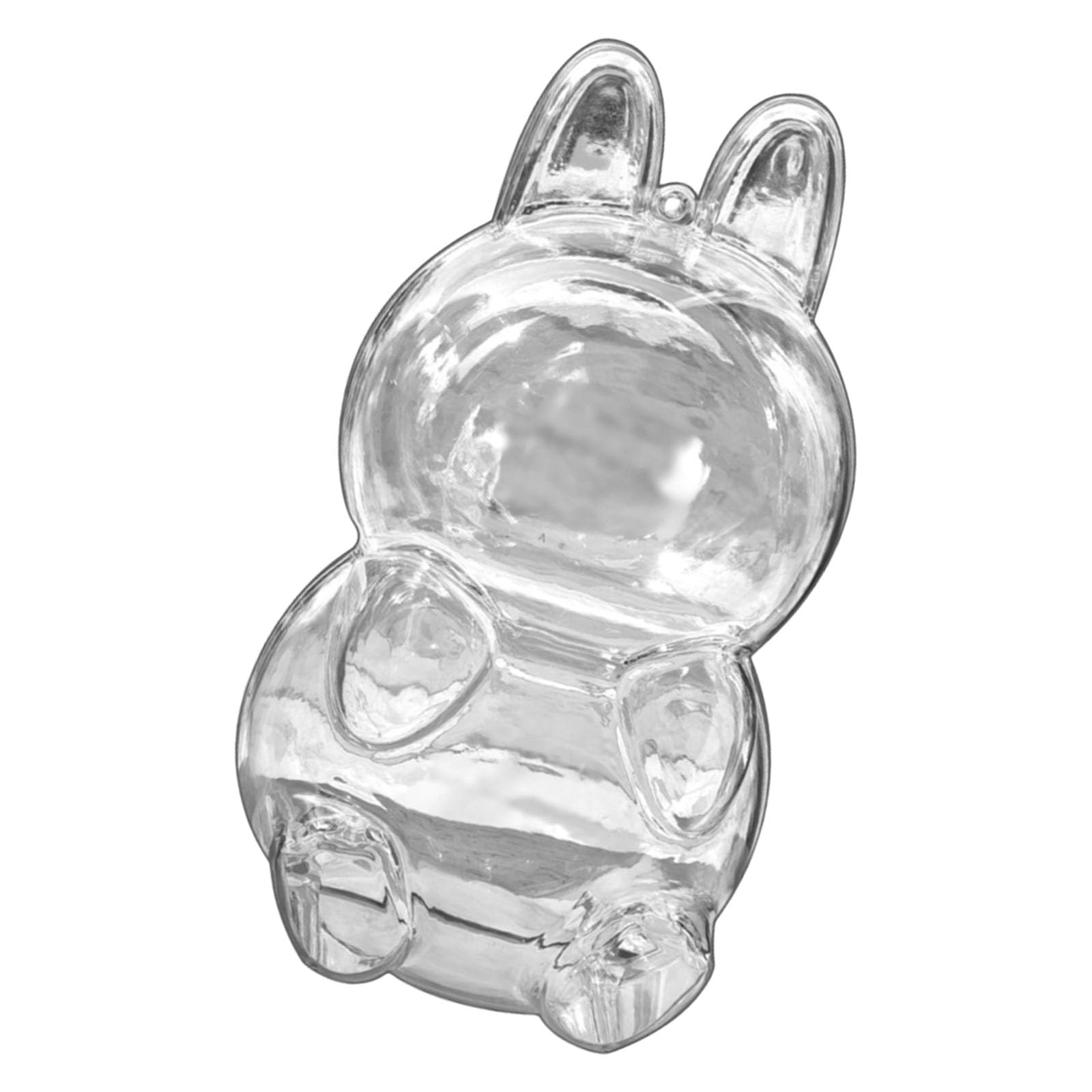 Yhplxyuus Clear Figure Display Case with Chain Doll Protective Covers for Plush Toy Figures Dustproof Clear Figure Display Case Dustproof Doll Protector