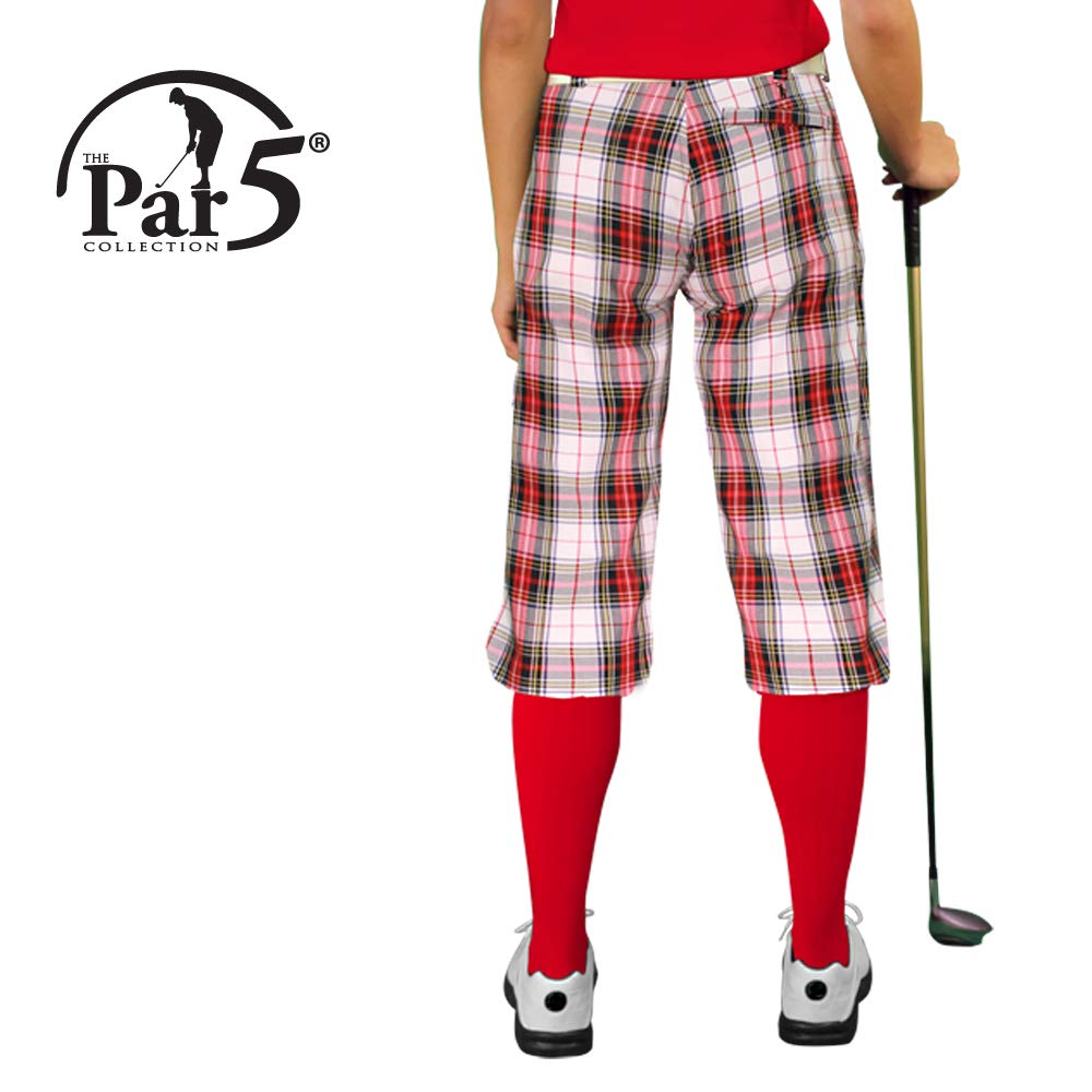 Golf Knickers Plaid Womens 'Par 5' - Dress Stewart - 10
