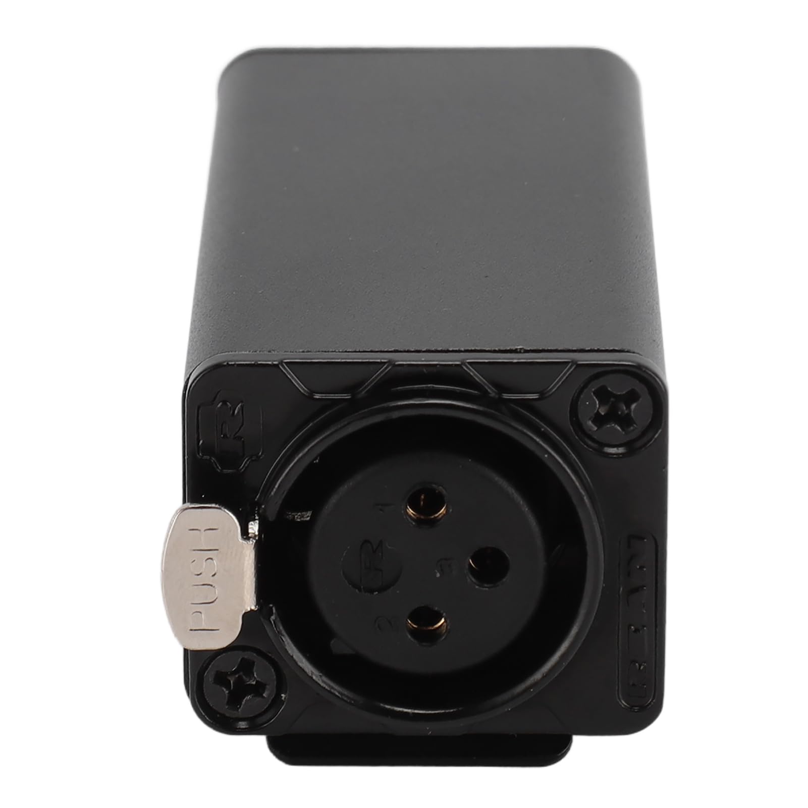 Tosuny Amplificador de Monitor Intrauditivo, Entrada XLR, Conector Estéreo de 3,5 Mm, Amplificador de Auriculares Estéreo, Amplificador de Audio con Control de Volumen, de