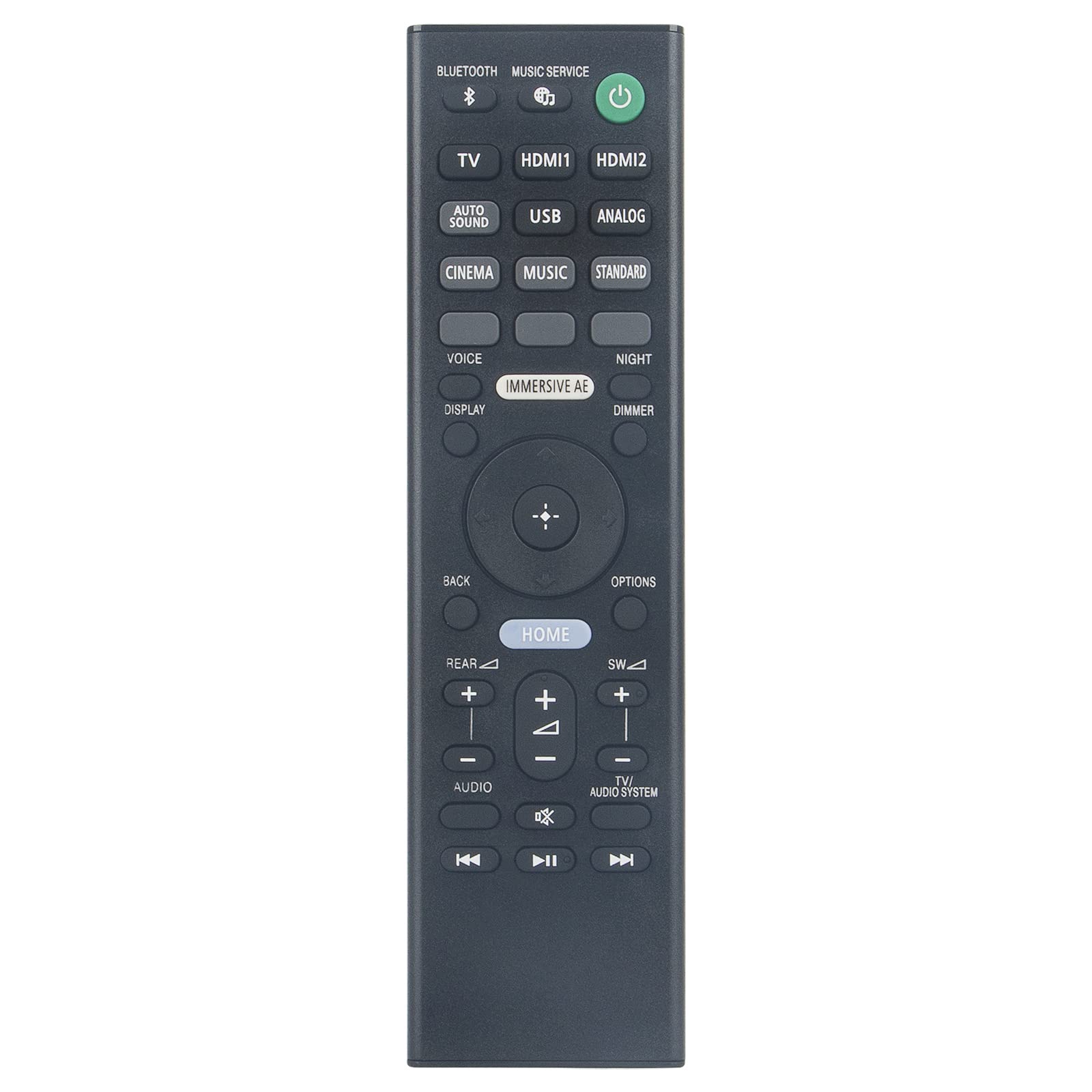 ALLIMITY RMT-AH509U Replacement Remote Control Compatible with Sony AV System 7.1.2ch Sound Bar RMT-AH509J HT-A7000 100935711 SA-RS3S
