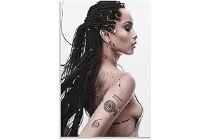 Zoe Kravitz Actor Model Sexy Tattooing Posters