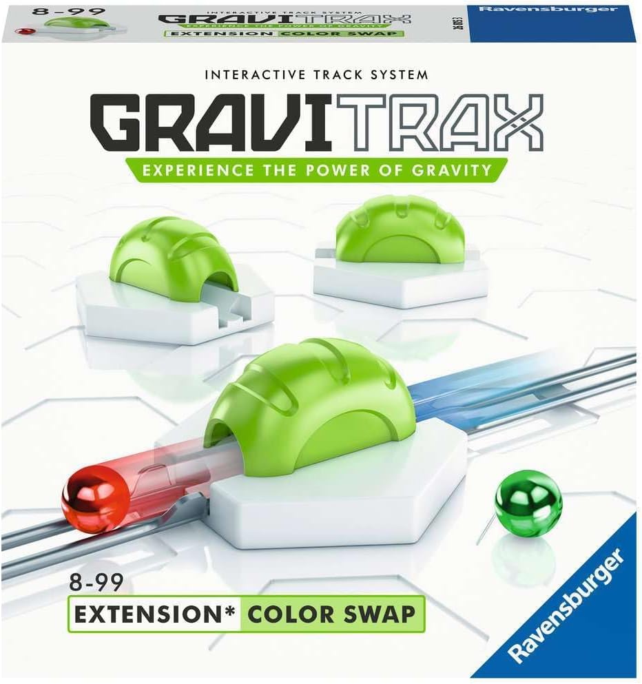 Ravensburger - GraviTrax - Colour Swap Element - 26815 - STEM Building Set - Extension for Creative Ball Circuits - Ages 8 and Up - French Version