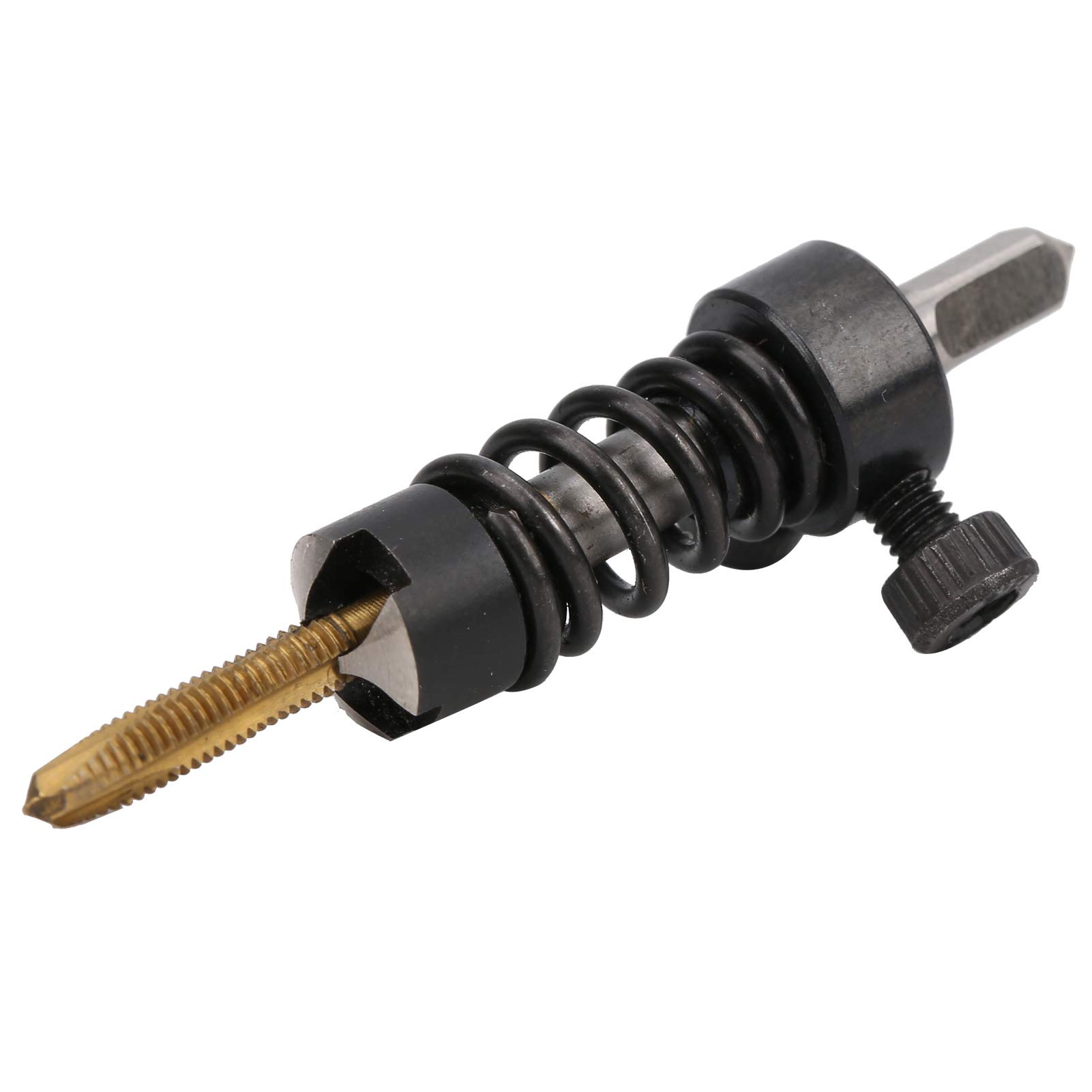 Tapping Chamfer Highspeed Steel Tapping Chamfer Straight Flute Screw Tap Chamfer Multifunction Chamfering Machine Spiral Flute Threading Taps (M3*0.5)