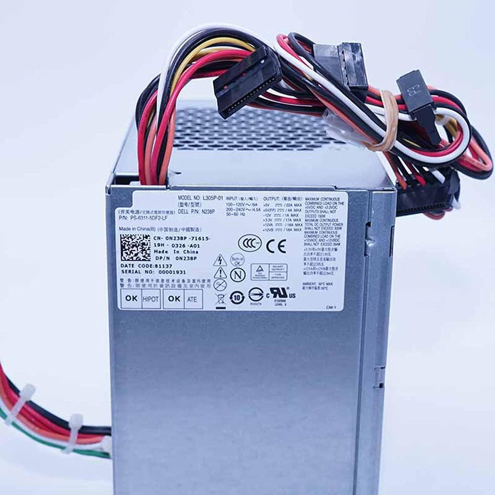 305W L305P-01 N255PD-00 H305P-02 N305P-06 F305P-00 H255PD-00 Unidad de fuente de alimentación de repuesto para Dell Dimension 3100 5100 5150 9100 9150 9200