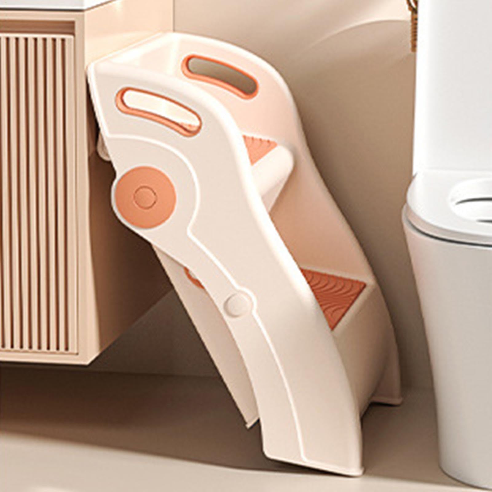 Kinder Badezimmer Stiefhocker, Kinder Badezimmerhocker Faltbar 2 Stufen | Anti-Rutsch-Leiter, leichtes Werkzeug für Toilettenköpfchen-Training