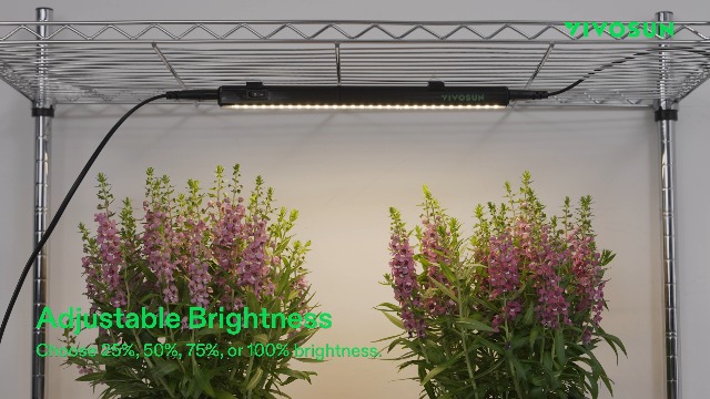 Image of VIVOSUN T5 Grow Lights for Indoor Plants, 3000K Full Spectrum, 1FT, 8-Pack