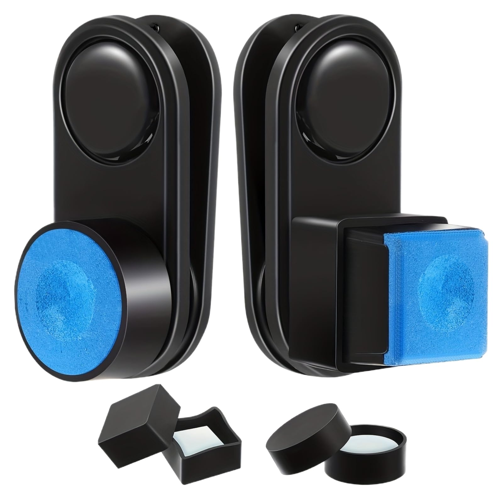 Magnetic Snooker Chalk Holder & Pool Cue Chalk Holder, Strong Magnet Clip for Snooker Accessories & Pool Cue Accessories, Ultra Portable Cue Chalk Holder for Billiard Games, Enhance Game Convenience