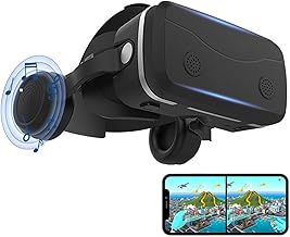 3D-VR-Brille | Virtuelle Reality-Smartphone-Headset, -One-Virtual-Reality-Kopfhörer für Handys, kompatibel mit Smartphones...