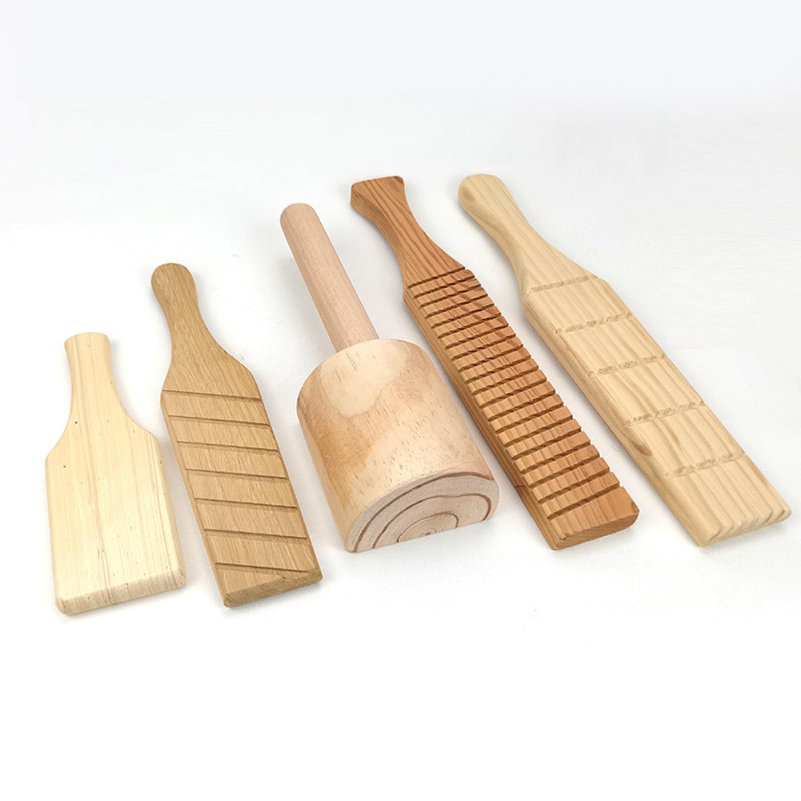 zestaw narzędzi do rzeźby z gliny, drewniane wiosła z gliny, płaska/rowkowa drewniana deska ceramiczna narzędzie, ceramiczna ceramika ceramiczna narzędzie do modelowania błota