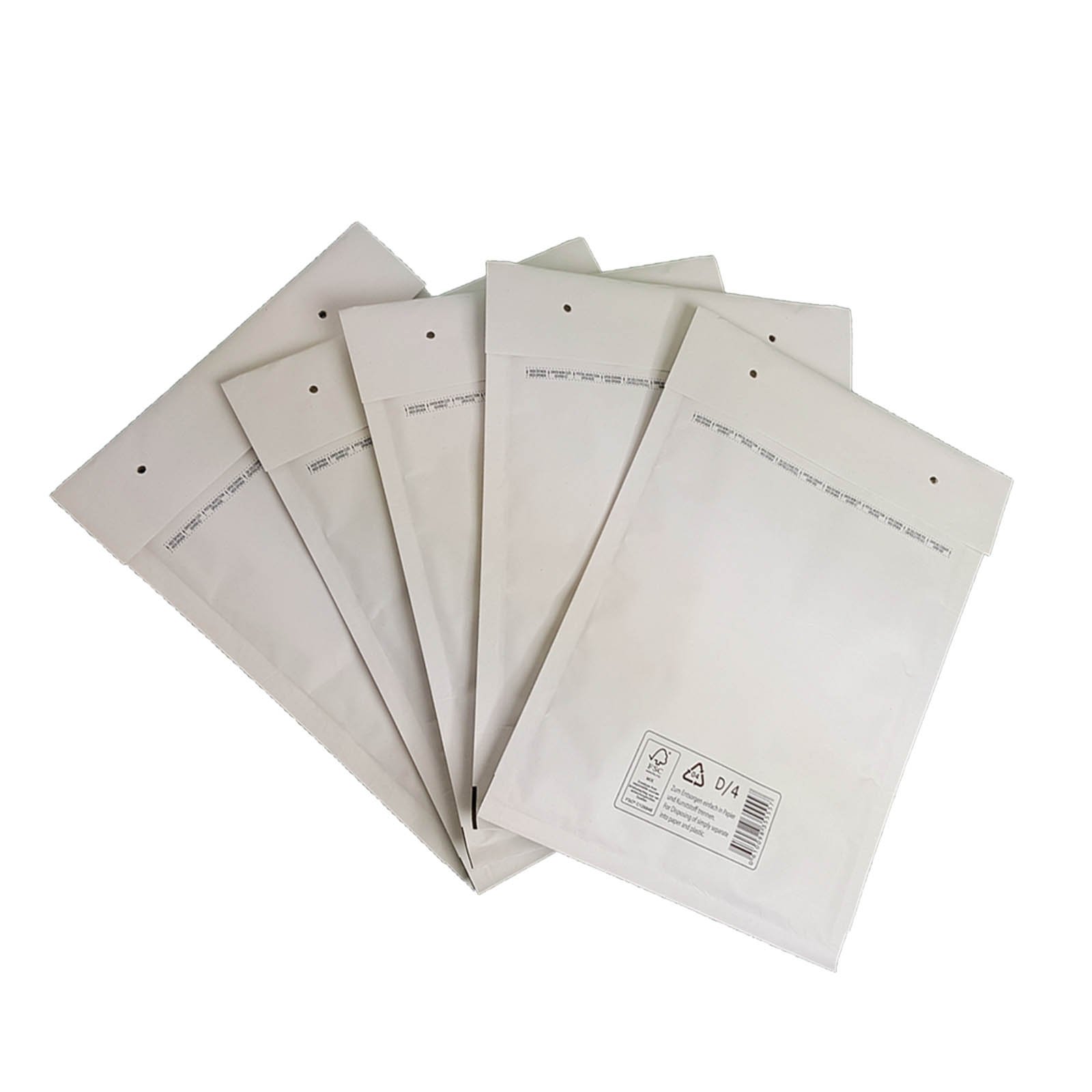 verpacking Luftpolstertaschen Versandtaschen Luftpolsterumschlag G7, Innenma? 230 x 340 mm (Au? enma? 250 x 350 mm) Wei? Polsterumschl??ge selbstklebend geeignet f??r DIN A4+ C4 (800 St??ck)