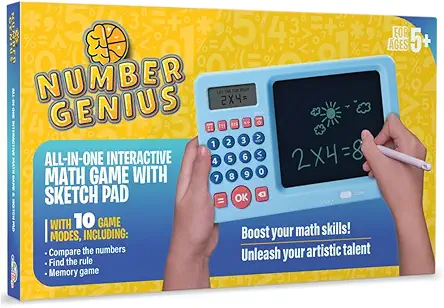 CoolToys Number Genius - Interactive Electronic Math Game...