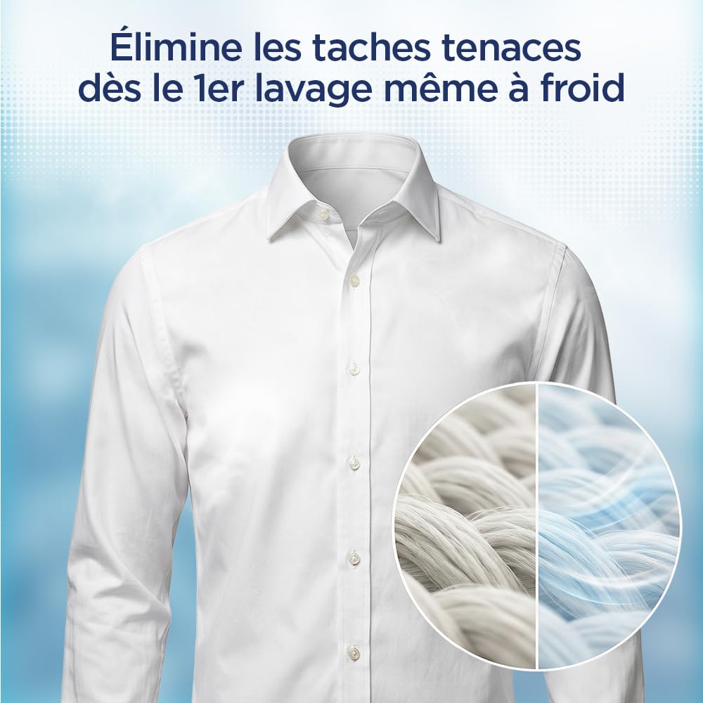 Skip - Capsules Lessive, Tout en 1, Fraîcheur Intense, 4x28 Lavages | Élimine les taches dès le premier lavage, efficace en cycle court et à froid, parfum longue durée, 112 capsules