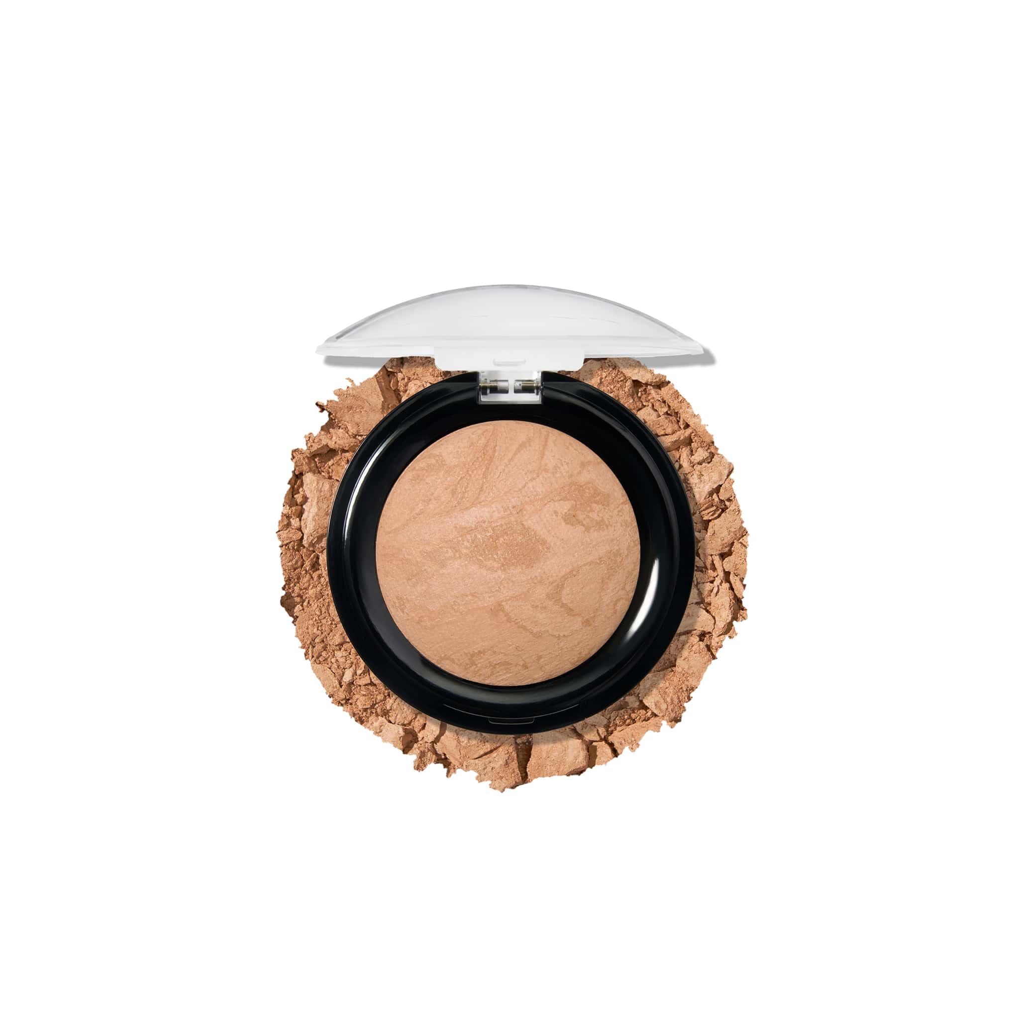 LAURA GELLER Baked Balance-n-Brighten Colour Correcting Powder Foundation (Medium) Buildable Light to Medium Coverage Baked Foundation, Demi-Matte Finish — view 15