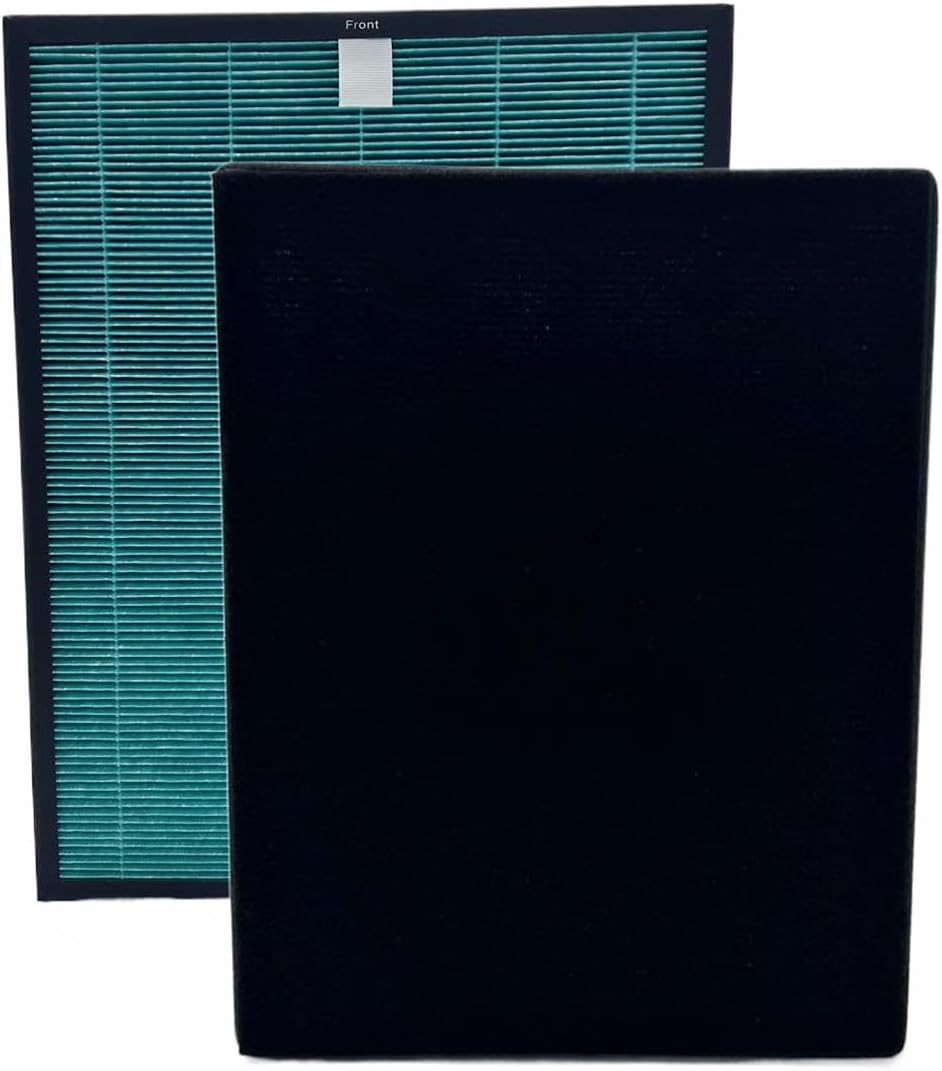 Replacement H13 Filter Compatible with Coway Airmega 150, Airmega 160 (AP-1019C-FP) Air Purifier (2 Filter +8 Pre-filters)