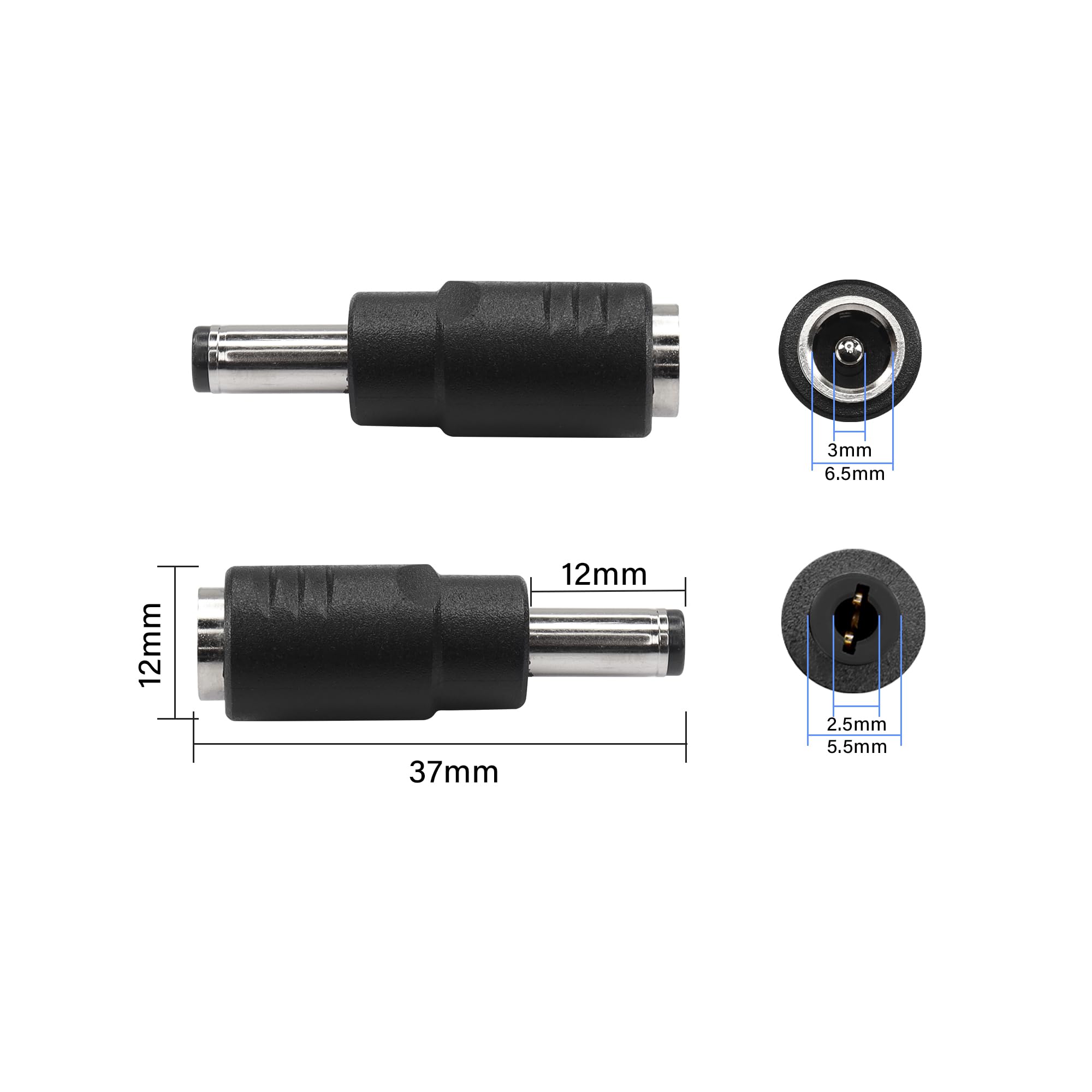 Lot De 20 Fiches D'alimentation DC 5,5 Mm X 2,1 Mm Mâle Et Femelle 12V, DC Connecteur Femelle Adaptateurs Pour Camera De Videosurveillance Lot De 20 Fiches D'alimentation DC 5,5 Mm X 2,1 Mm Mâle Et Femelle 12V, DC Connecteur Femelle Adaptateurs Pour Camera De Videosurveillance