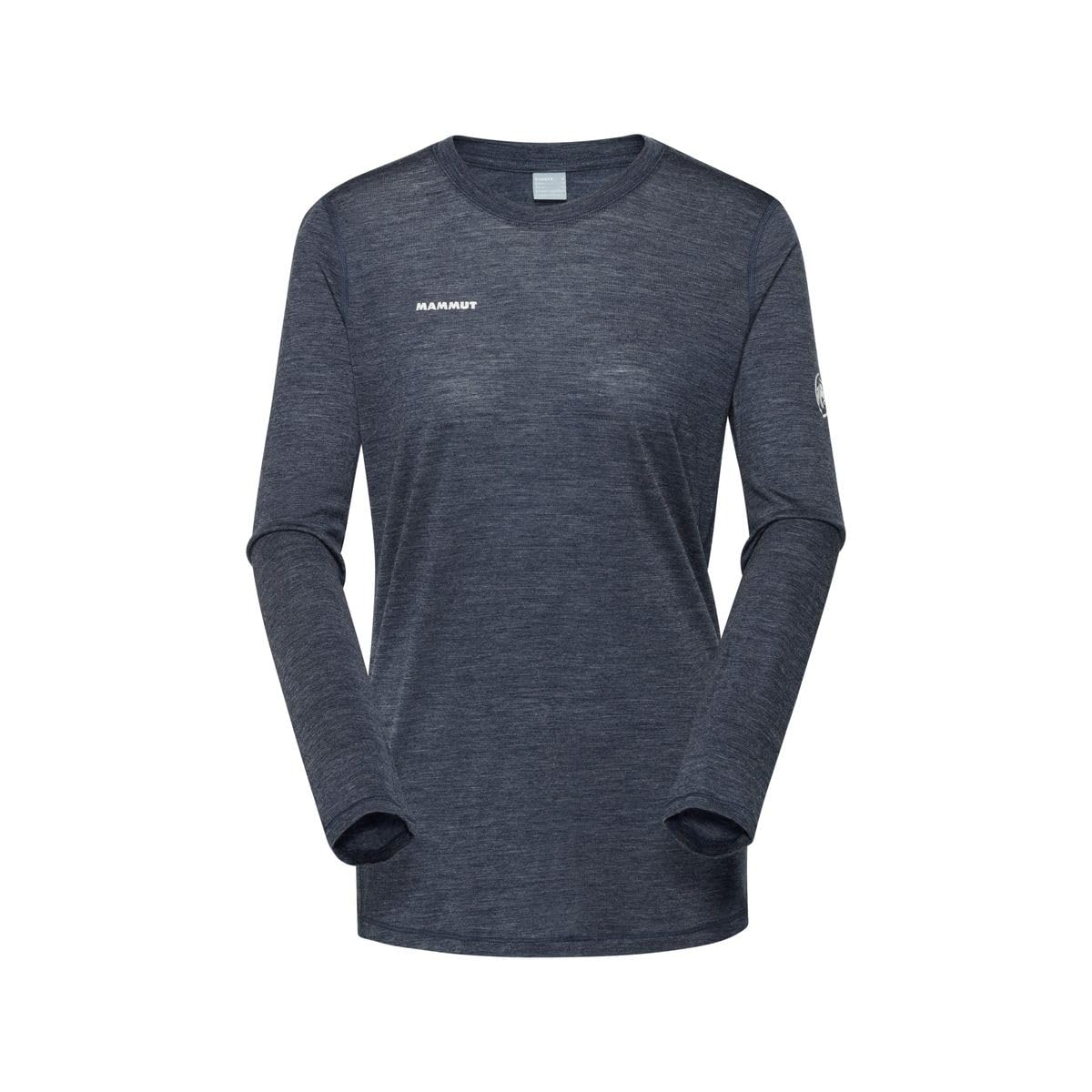 MAMMUT Tree Wool FL Longsleeve Women Marine Melange