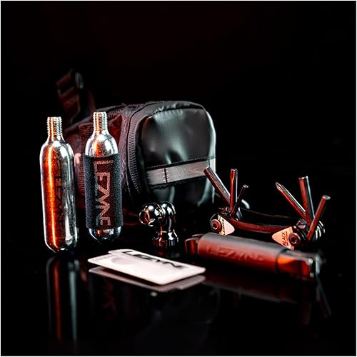 Miniatura 7 de LEZYNE M-Caddy Bike Repair Kits with Medium Wedge-Shaped Saddle Bag for Long-Distance Riding  Choose Sport Kit or C02 Kit