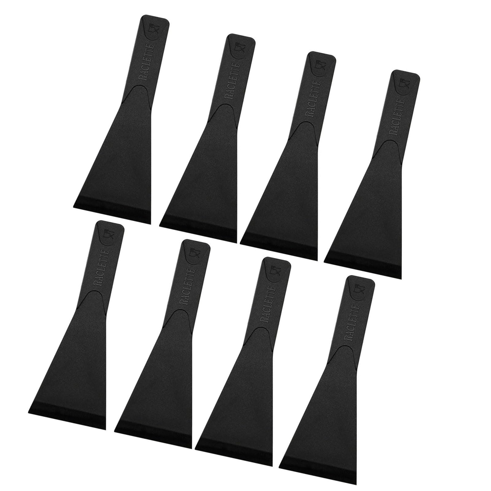 Kalttoy Multicolor Of 8 Food Grade Scrapers For Melting Cheese Spreading Butter And Flipping Eggs Cheese Spreader Spatula
