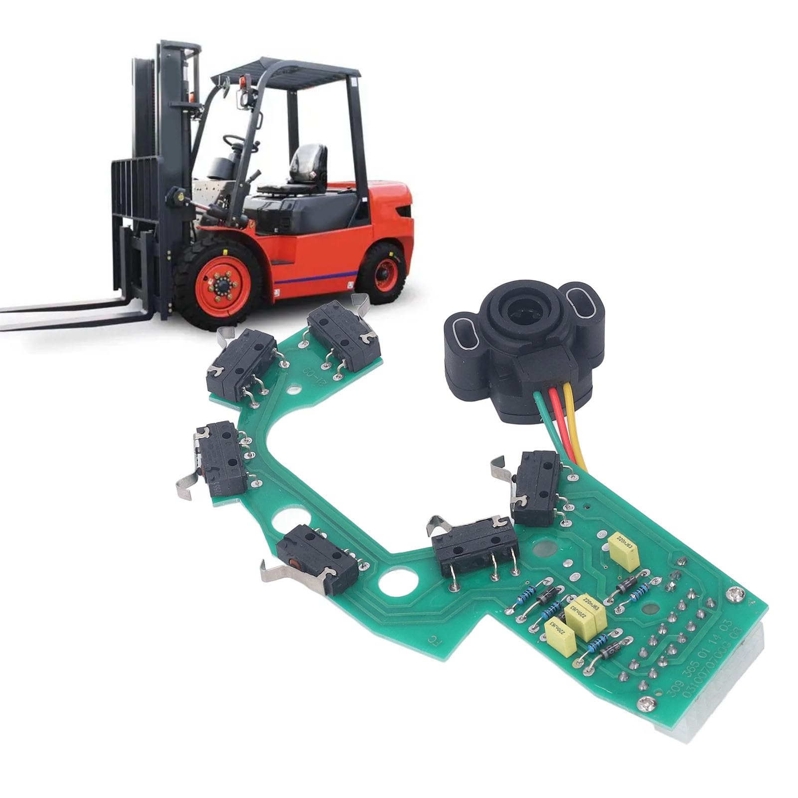 Circuito del Sensore di Accelerazione Circuito della Maniglia del Carrello Elevatore 3093607019 3093607016 per P30C P50C 1189 T20AP T20SP 131 L14 L16 L14AP L16AP 372