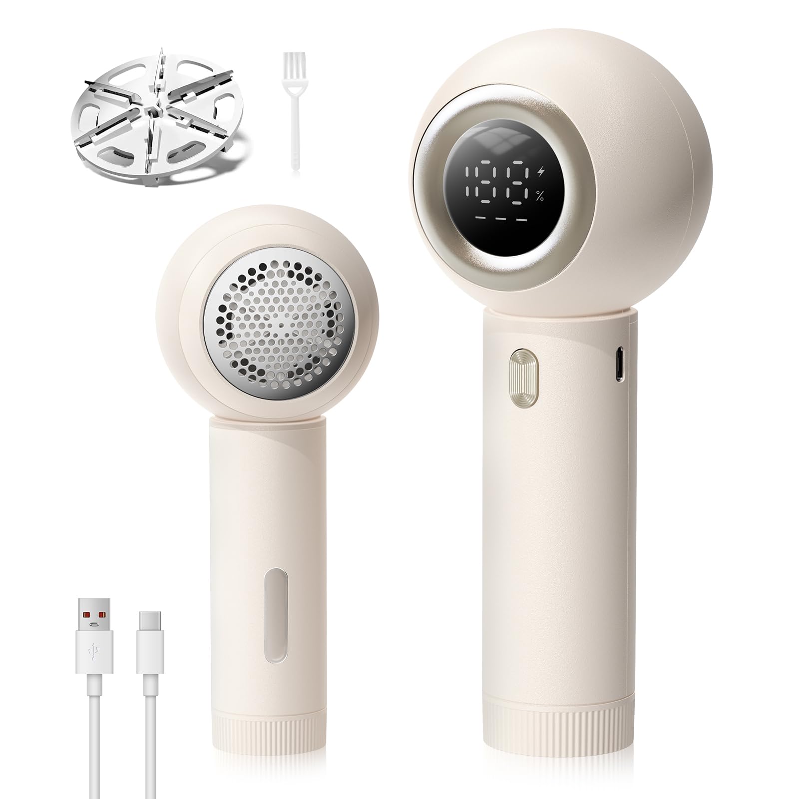 Amazon.co.jp: Gohill けだまとり 電動 毛玉取り器 USB充電式【2025年