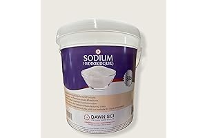 Sodium Hydroxide (Soda Caustica En Polvo) - 8 lb Pail