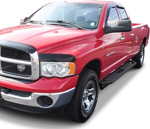 Miniatura 6 de APS Estribos de acero inoxidable con armadura lateral de 6.5 pulgadas compatibles con Dodge Ram 1500 Quad Cab 2002-2008 y 2500 3500 03-09 (excluye