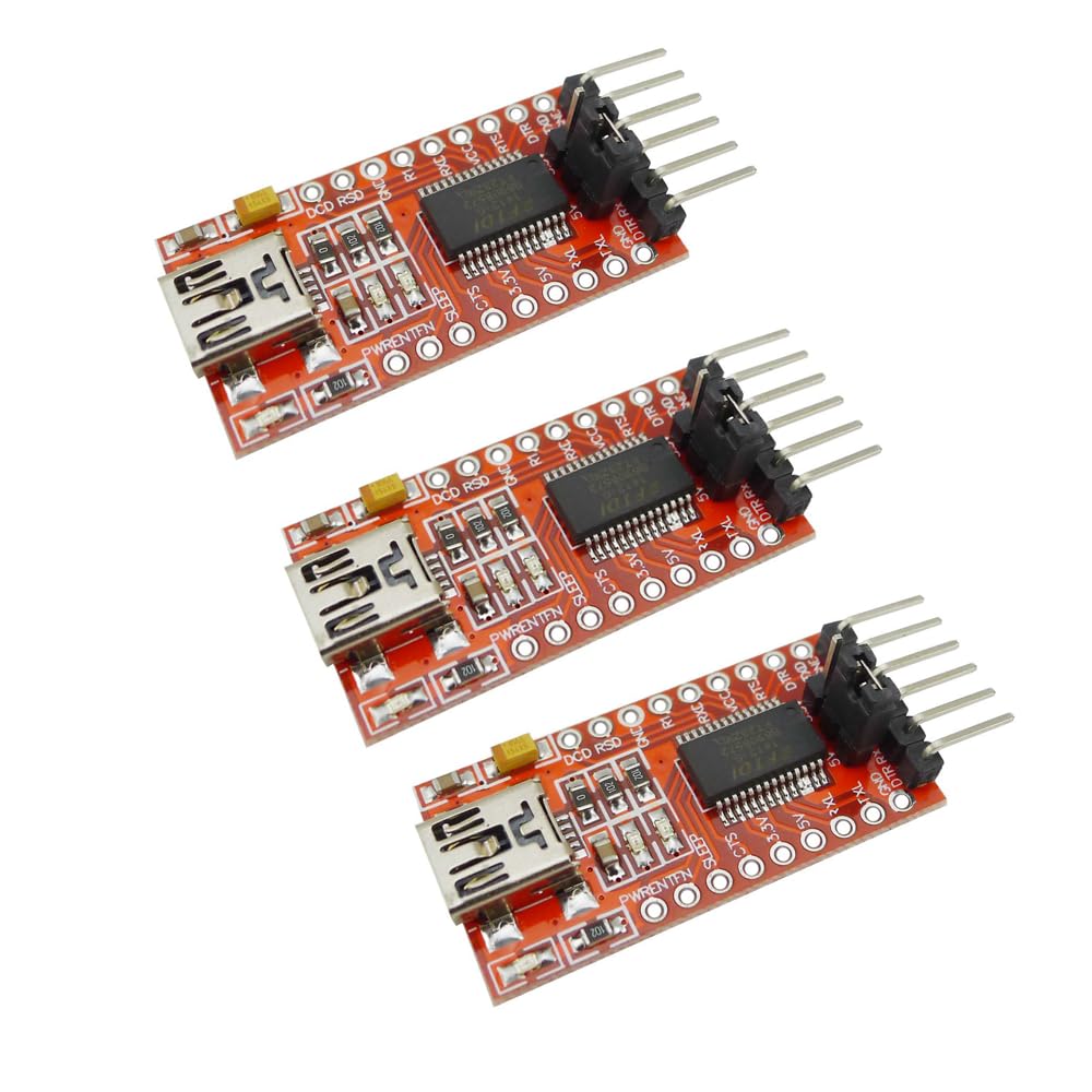 3PCS FT232RL Adattatore USB al convertitore della USB a Ttl modulo 5V 3,3V Basic Program Downloader