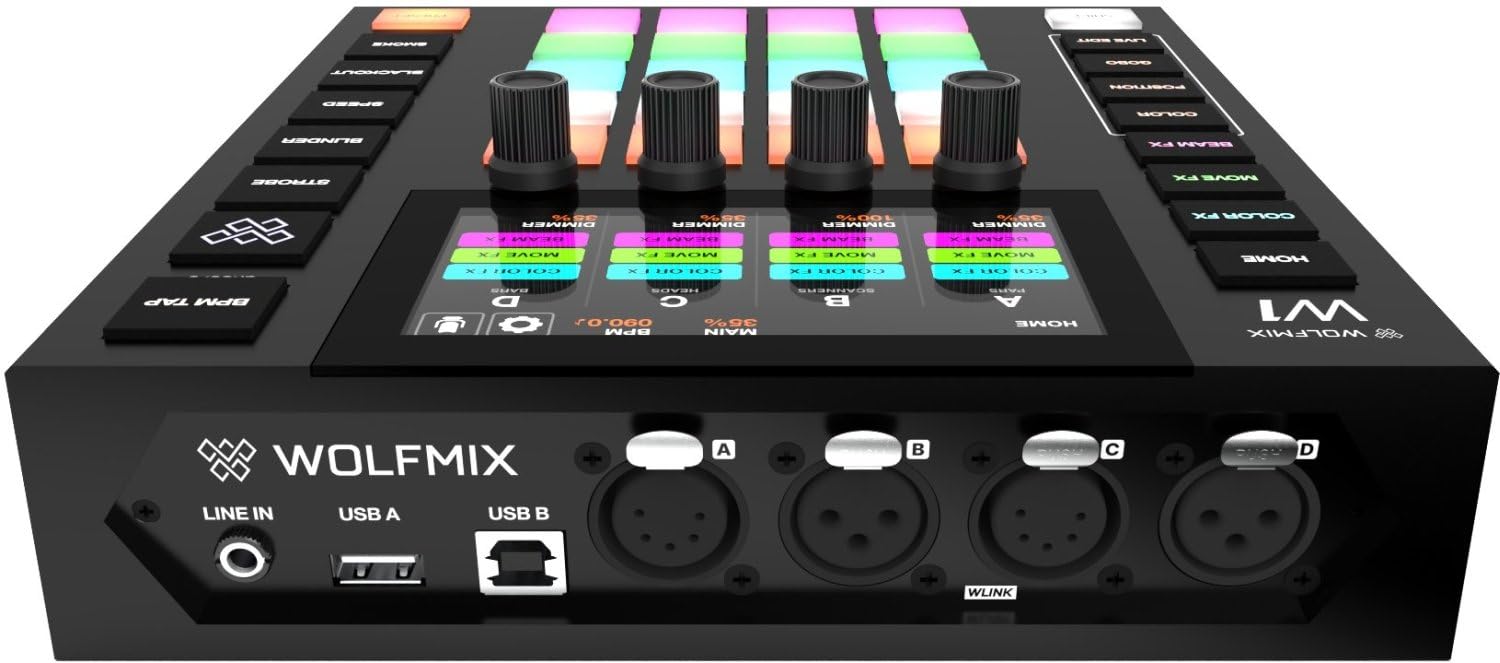 Controller DMX Wolfmix W1 MK2 Standalone