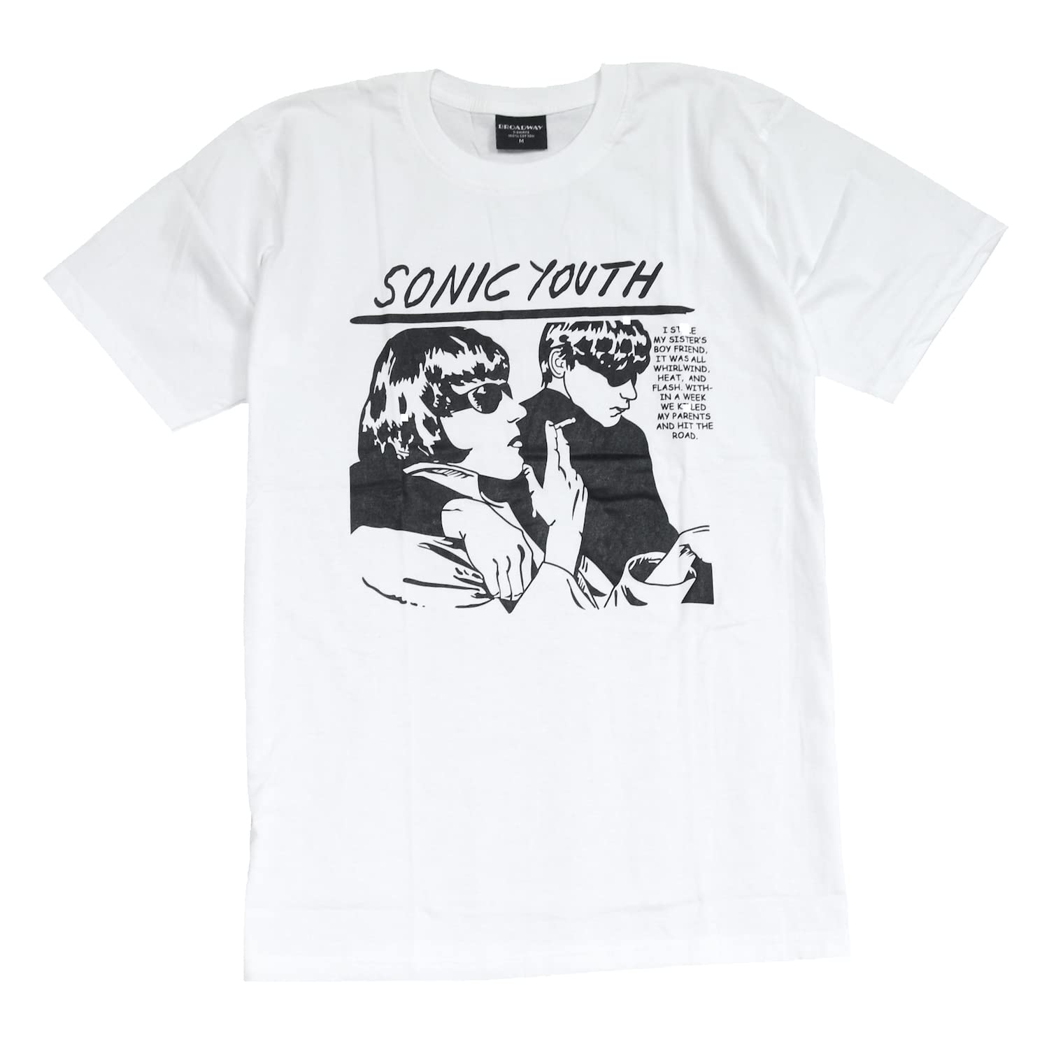USA製 SONIC YOUTH ソニックユース 半袖 Tシャツ Amazon | [BROADWAY] プリントTシャツ ソニック・ユース バンドT