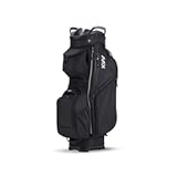 Top-Moded Organizer Cart Bag&comma; Premium Silent Golf Bag with Dual Handles&comma; 14 Club Locking Slots for Men