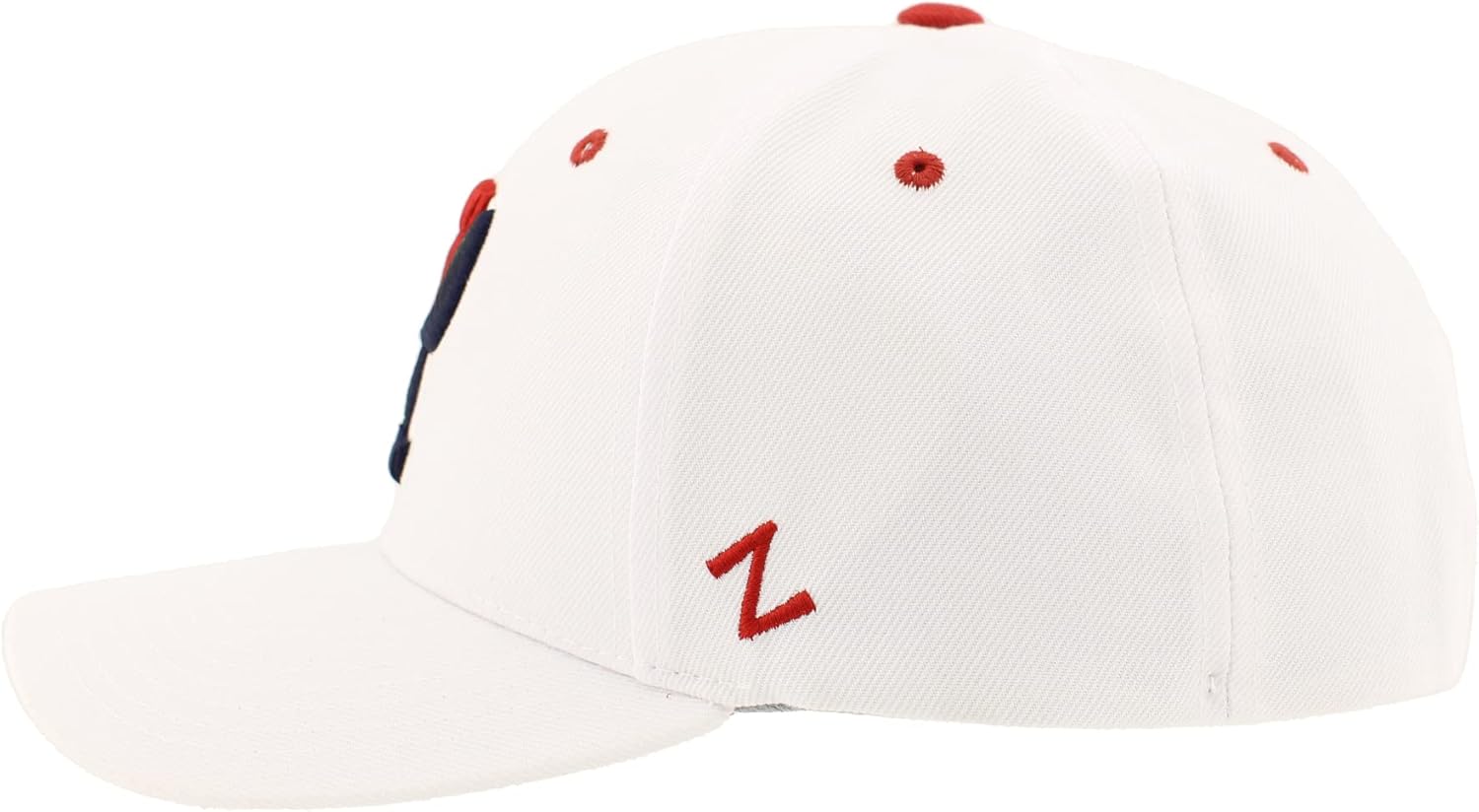 ZHATS NCAA Unisex-Adult NCAA Officially Licensed Snapback Hat Competitor White - Image 6