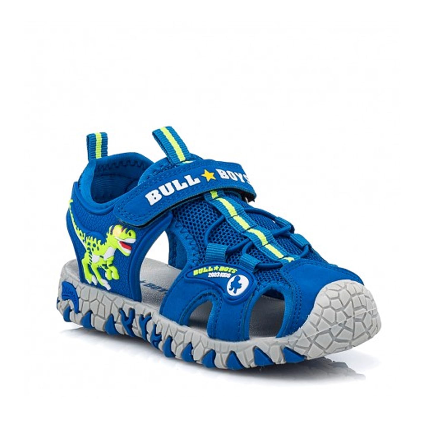 Bull Boys Sneaker VELOCIRAPTOR LUCI Sandalo Blu da Bambino DNCL3144-AEH3