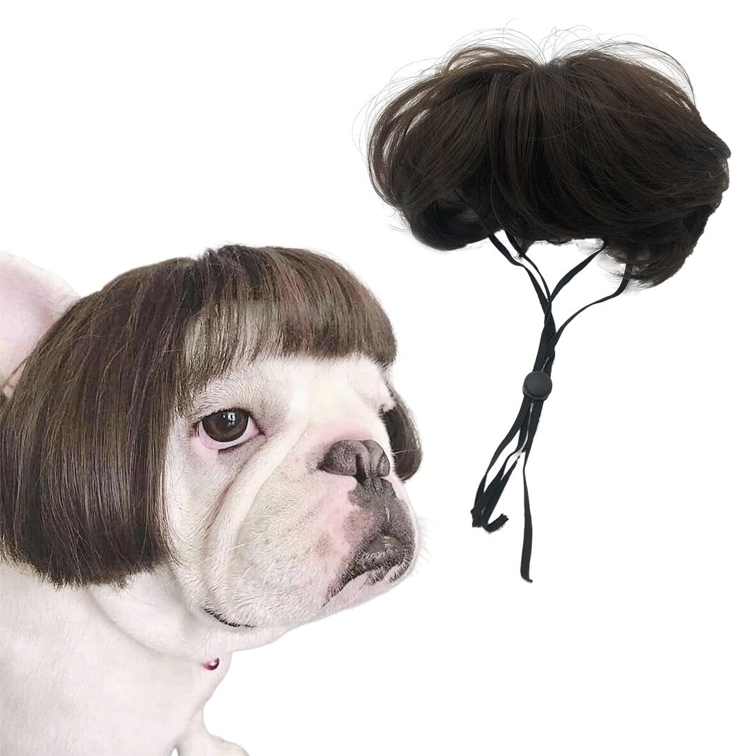 AAED Peluca De Perro, Sombrero De Perro, Tocado De Perro, Disfraz De Mascota, Disfraz De Perro Halloween, Navidad, Festivales, Fiestas, Tocado, Juegos De Vestir