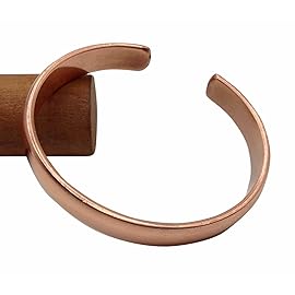 Healing Lama Hand Forged 100% Copper Bracelet. Unisex, Made with Solid and High Gauge Pure Copper.