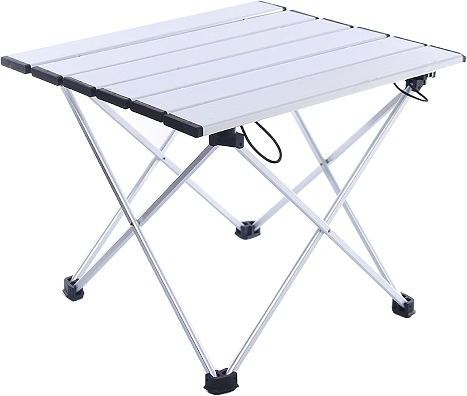 LIULIFE Mesa De Camping Plegable, Mesa De Comedor PortáTil, Adecuada para Picnic, Cocina, JardíN, Senderismo, Mesa Plegable PortáTil,White
