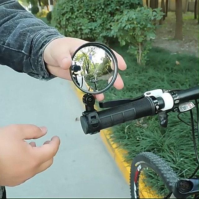 Fahrradspiegel 2er Set - 360° Drehbar, Klappbar Für Lenker 15-35mm