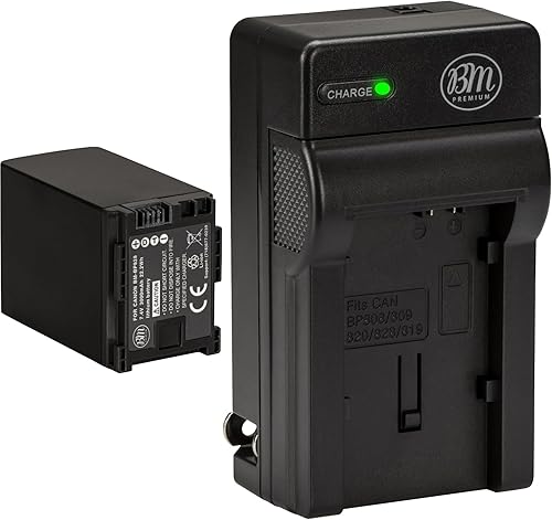 BM BP-828 Batería y cargador para Canon VIXIA HF G50 HF G60 HF G70 XA40 XA45 XA50 XA55 XA60 XA65 XA70 XA75 GX10 HF G20 HF G21 HFG3 0 HFG 40 HFM40