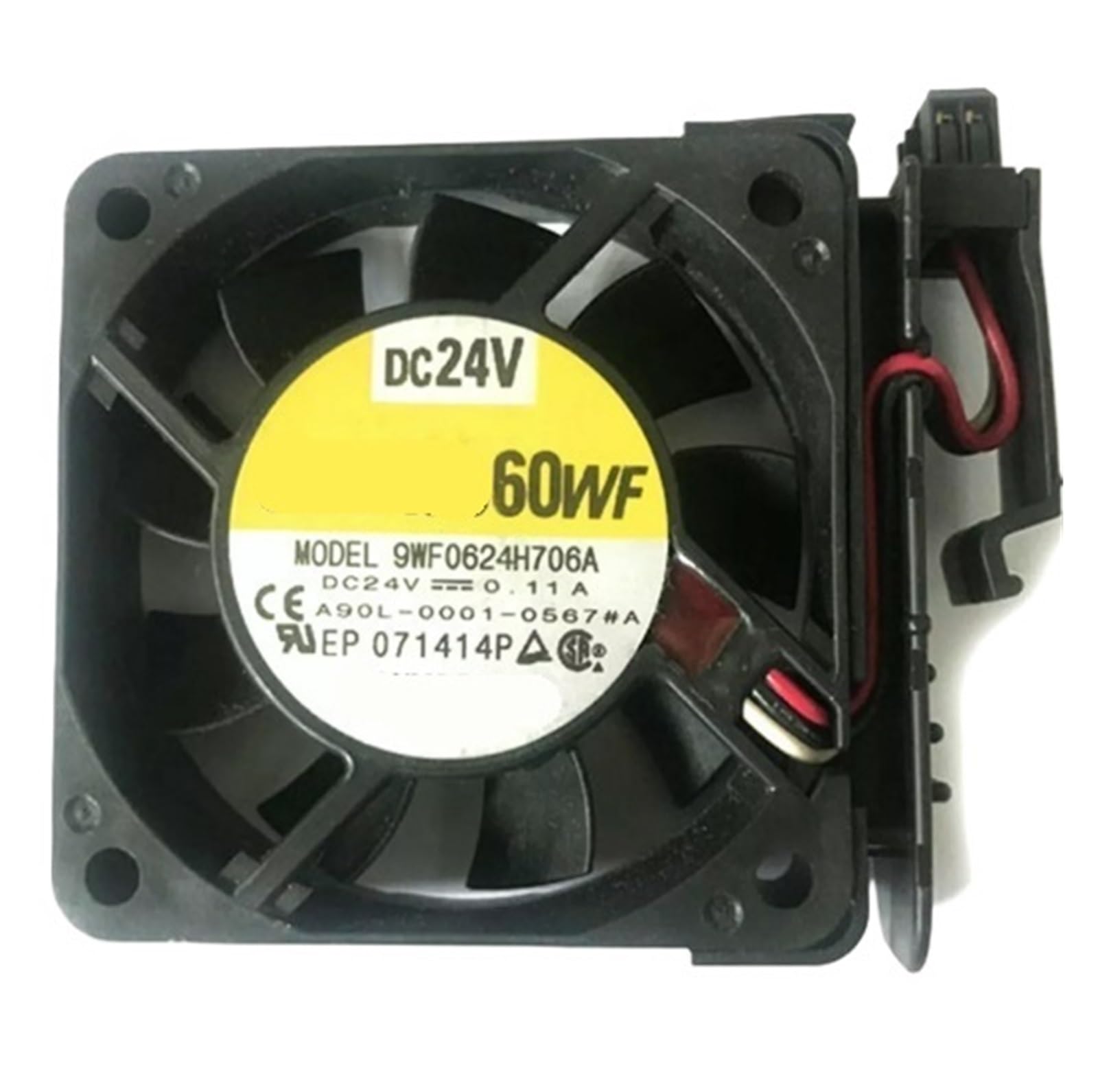ZBWZXBDJ A90L-0001-0567# A9WF0624H706A 24V 0.11A Fan