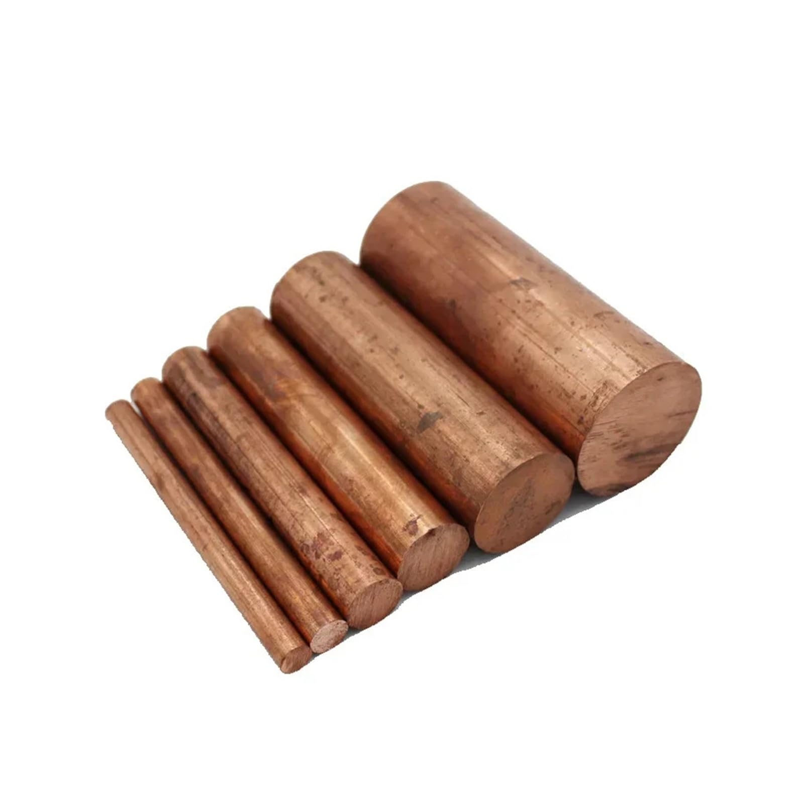 1 barra tonda in rame - Dimensioni (da 2 mm a 180 mm)(Length 100mm 1pc,Diameter 14mm)