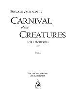 Algopix Similar Product 6 - Carnival of the Creatures: for Orchestra