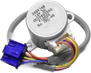 Micro Toy 24BYJ48 Step electronic starter, Air-Conditioning electronic starter, Swing Sweep Wind electronic starter, Wind Guide electronic starter, 12V DC Flat Shaft 0010403350 electronic starter DIY