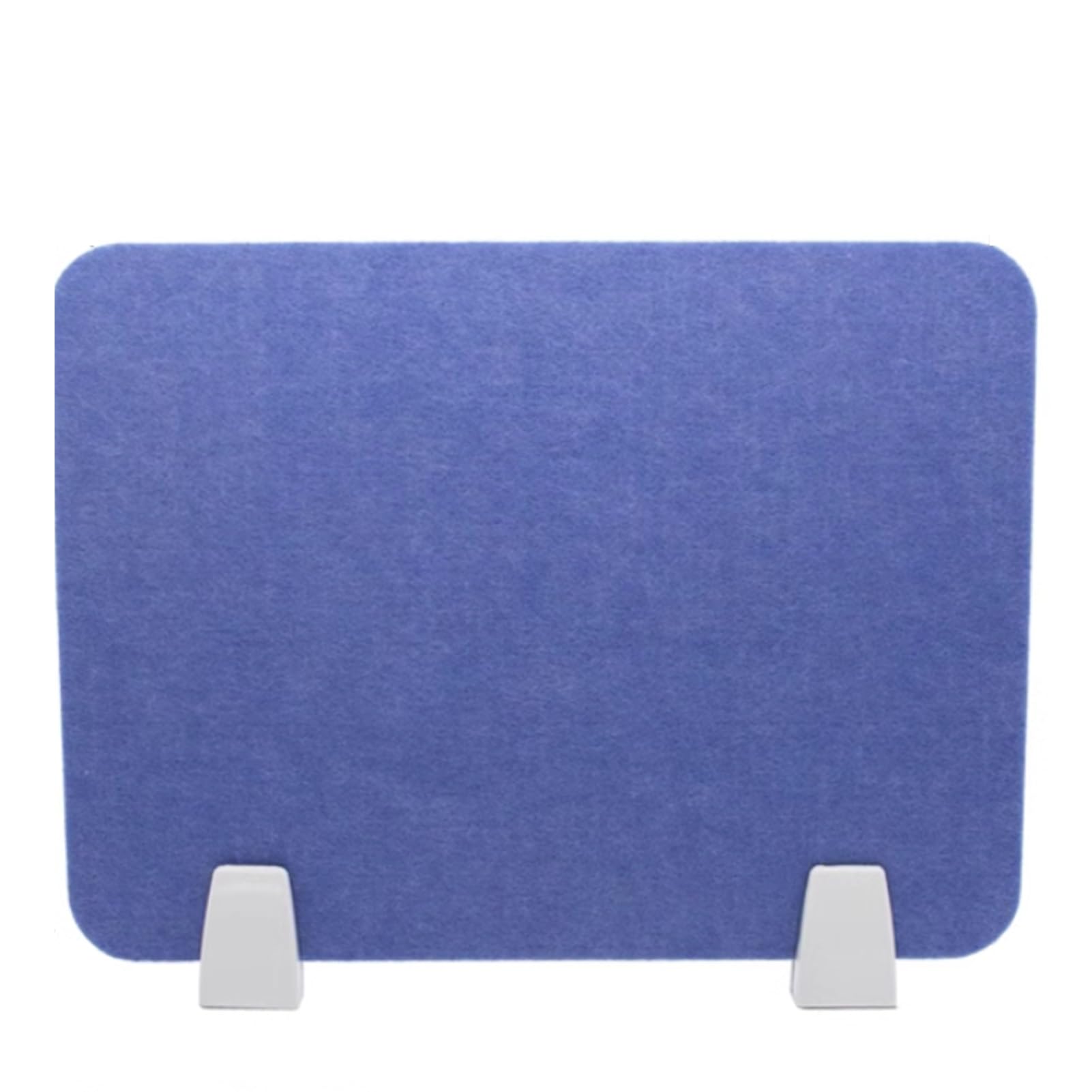 HJYCLFAZU Felt Desk Divider Panel for Noise Reduction & Visual Distractions, Classroom Partition, Blue 100x30cm, Office Acoustic Screen, Privacy Shield Workspaces