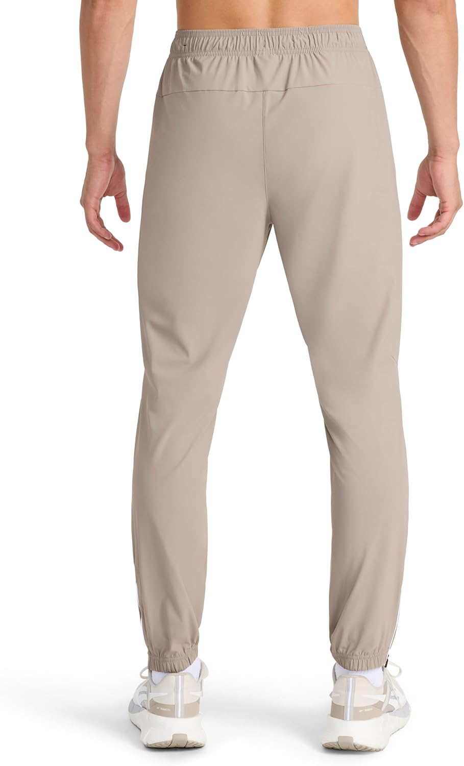 Reebok Mens Repeat Pant, Standard Fit, 30” Inseam, Lightweight Stretch Recycled Nylon Fabric - Image 2