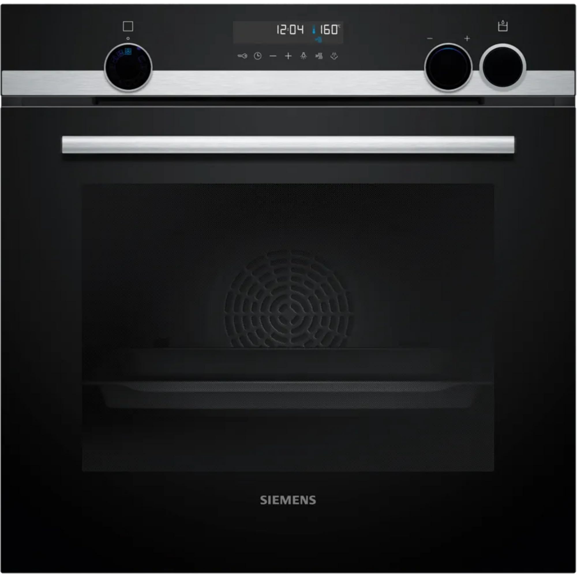 iQ500 - Forno da incasso con supporto per vapore, 60 x 60 cm, in acciaio inox, HR578GFS7F